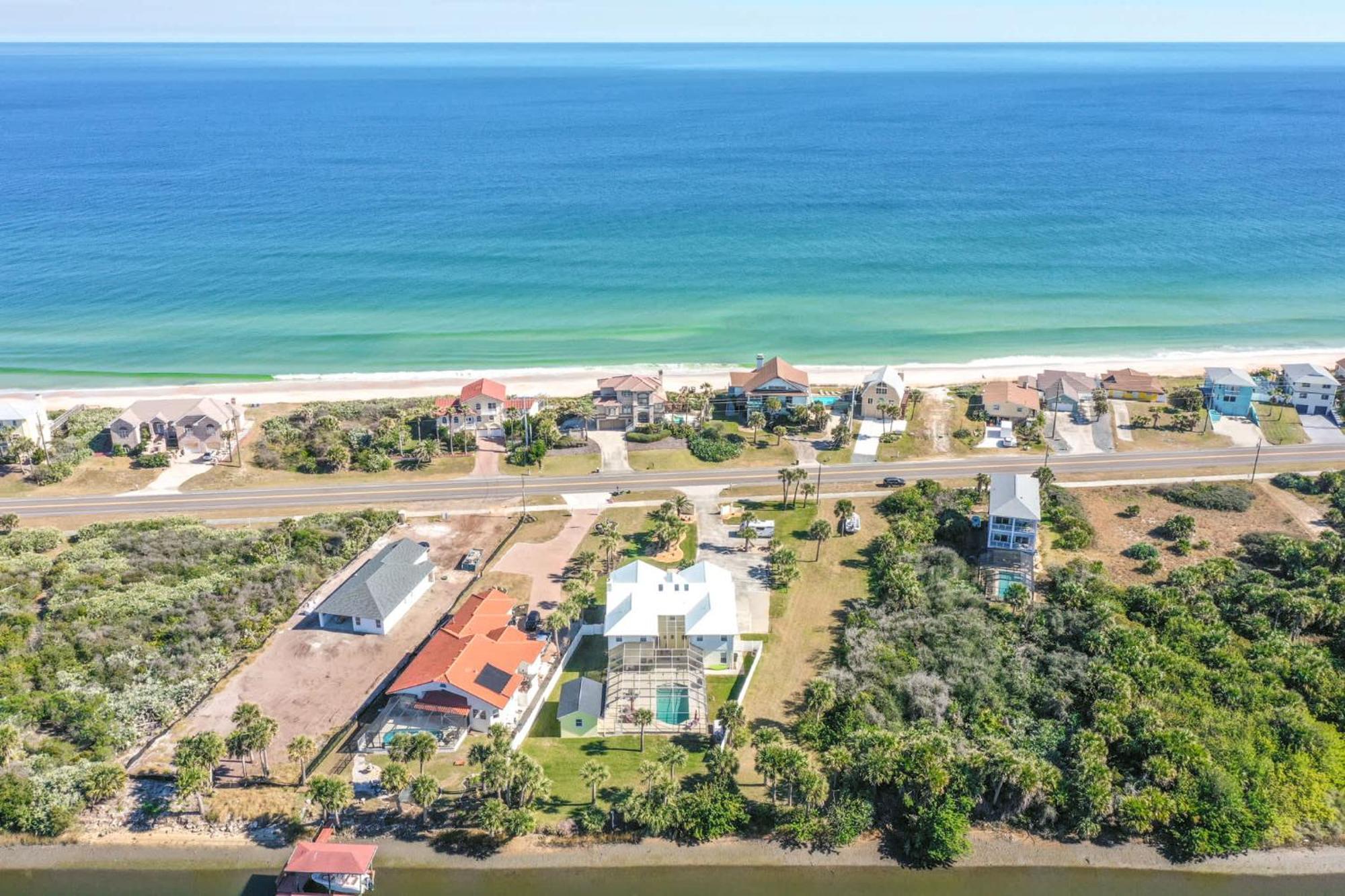 Flagler Beach Bed And Breakfast Pool Jaccuzzi Suite Экстерьер фото