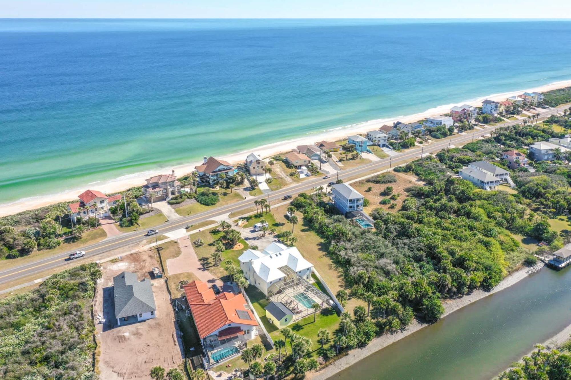 Flagler Beach Bed And Breakfast Pool Jaccuzzi Suite Экстерьер фото