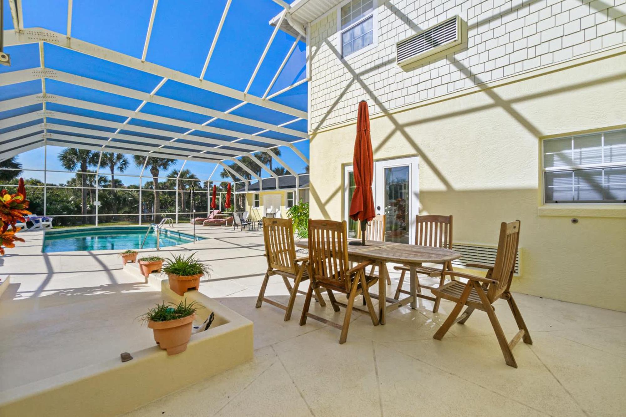 Flagler Beach Bed And Breakfast Pool Jaccuzzi Suite Экстерьер фото