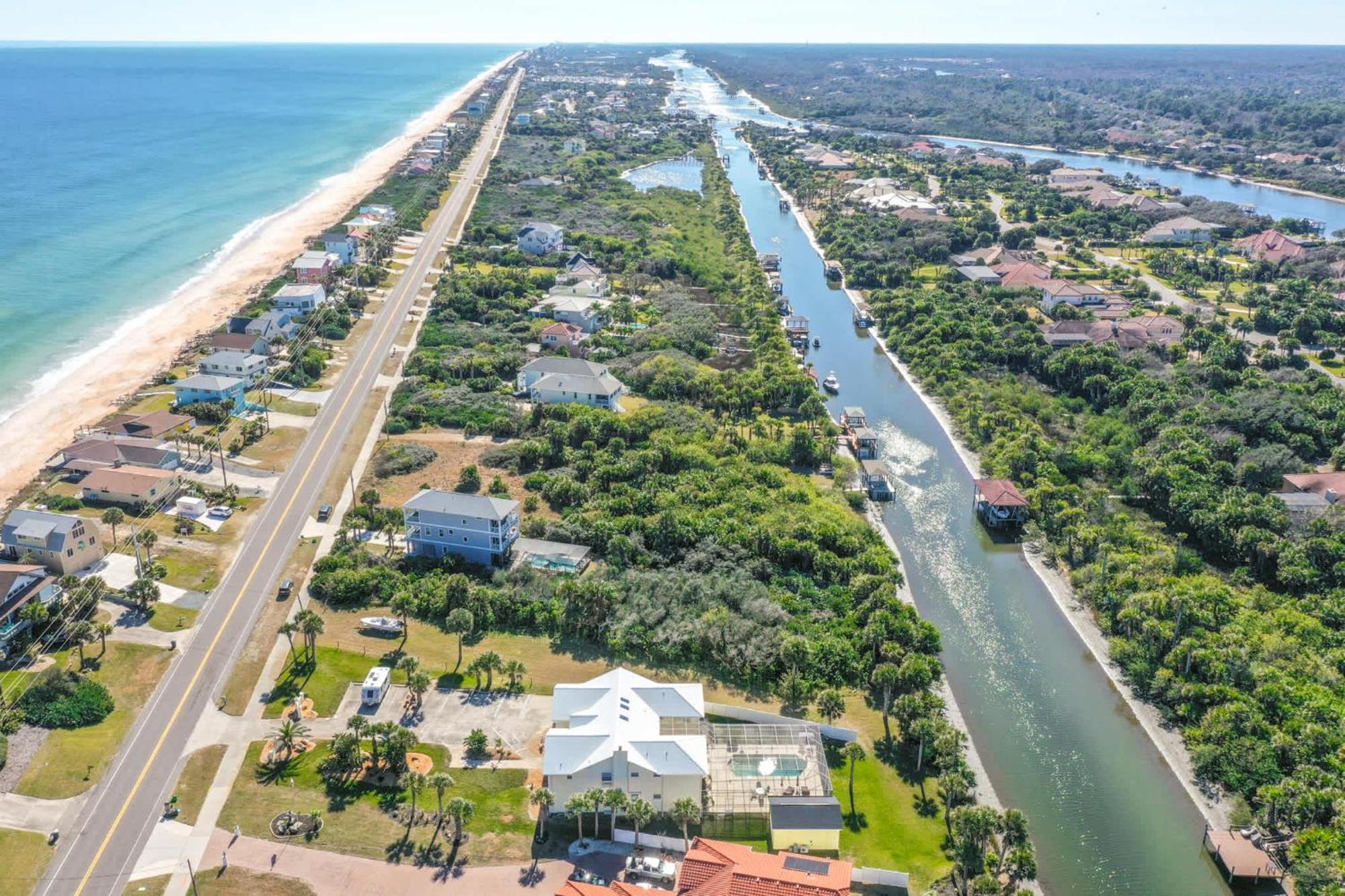 Flagler Beach Bed And Breakfast Pool Jaccuzzi Suite Экстерьер фото