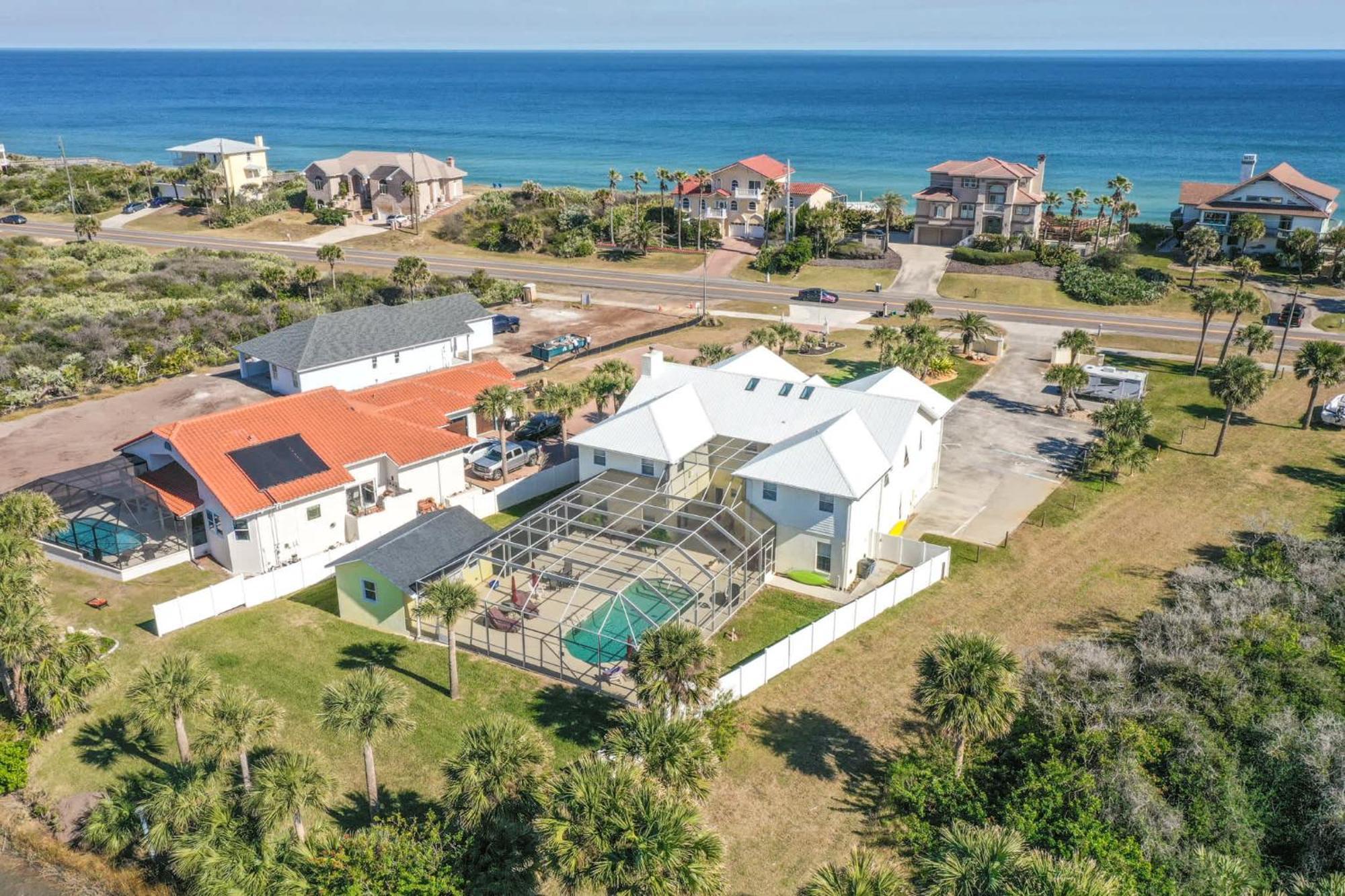 Flagler Beach Bed And Breakfast Pool Jaccuzzi Suite Экстерьер фото