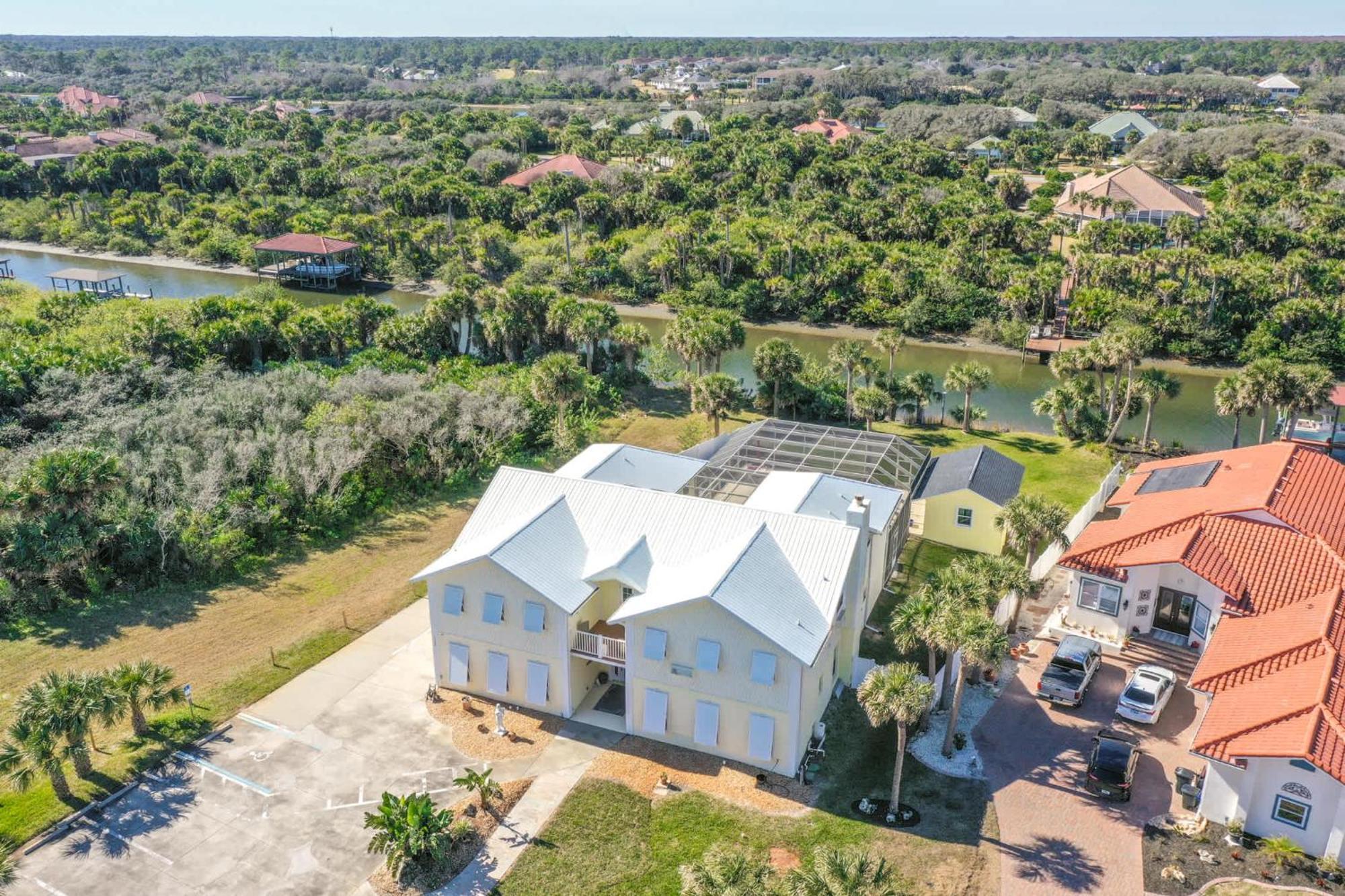 Flagler Beach Bed And Breakfast Pool Jaccuzzi Suite Экстерьер фото